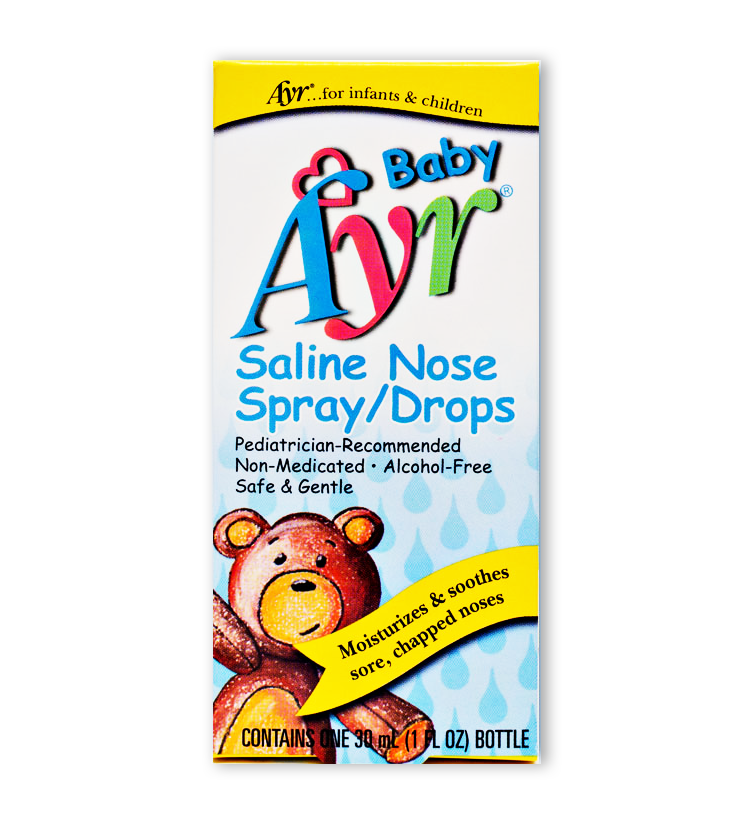 Baby Ayr Saline Nose Spray/Drops - B.F 